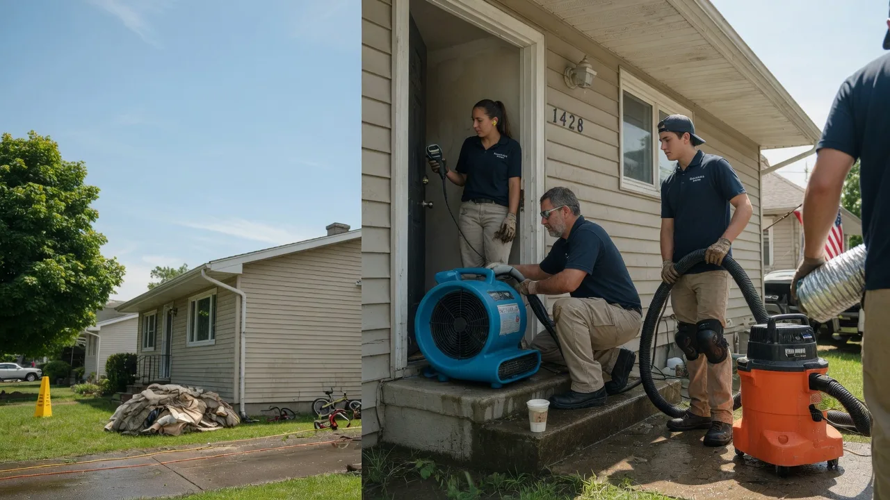 Water Damage Restoration in Harmony, IN near me
